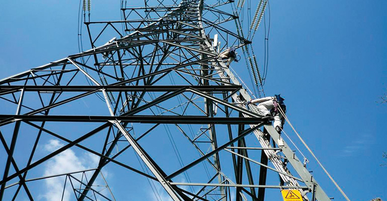 Electricity pylon - electrical distribution