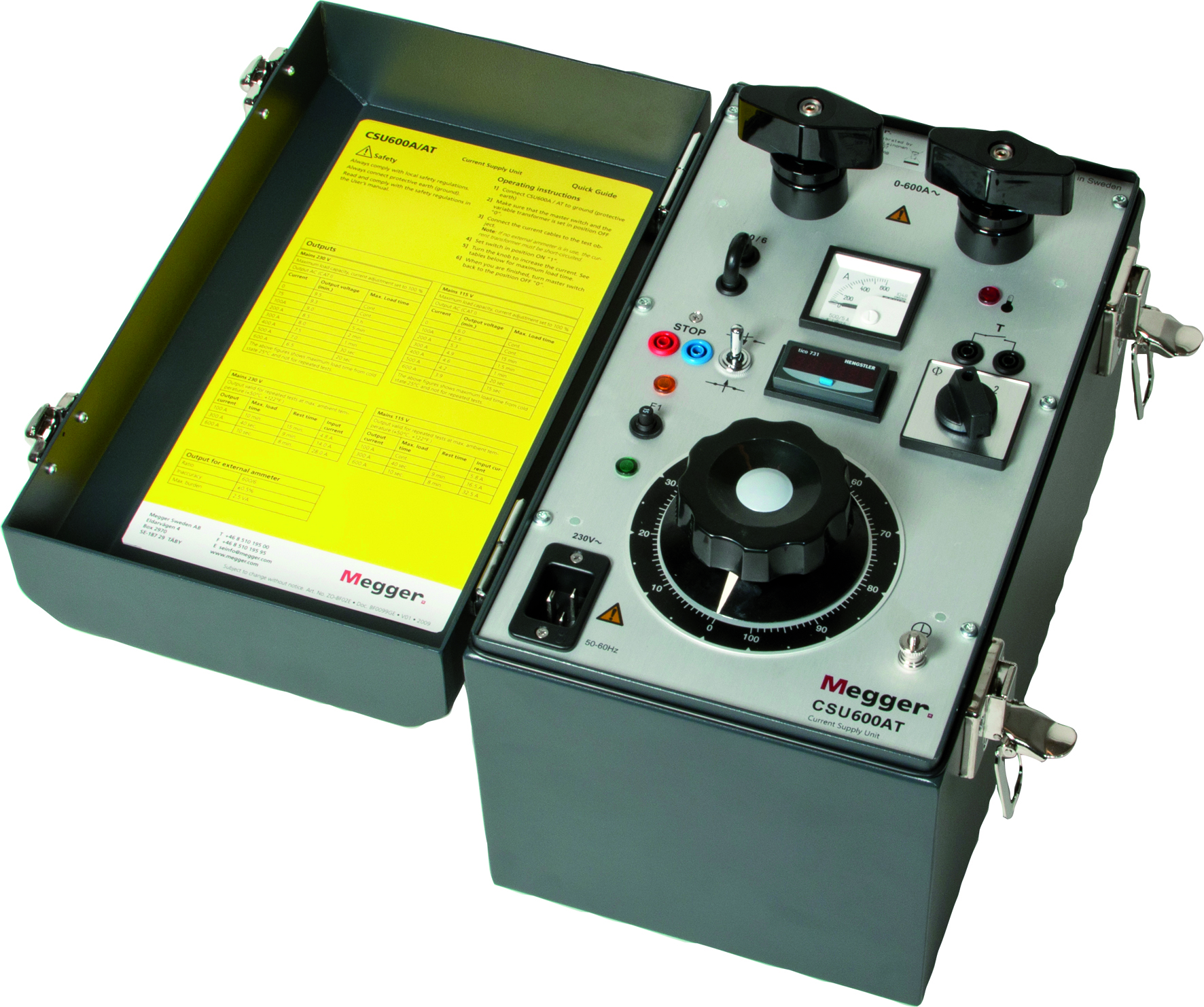 Circuit breaker test equipment for network reliability