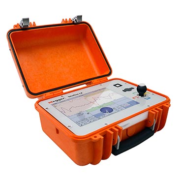 Portable reflectometer for power cables 