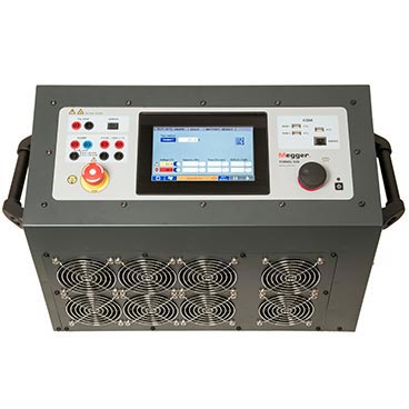 Battery discharge test system 